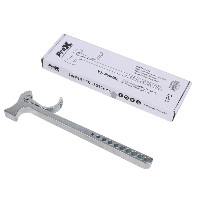 ProX XT-PINPAL Truss Pin Pal Truss Assembling Hammer with Spigot Pin Remover For F34 F32 F31 Truss Segments