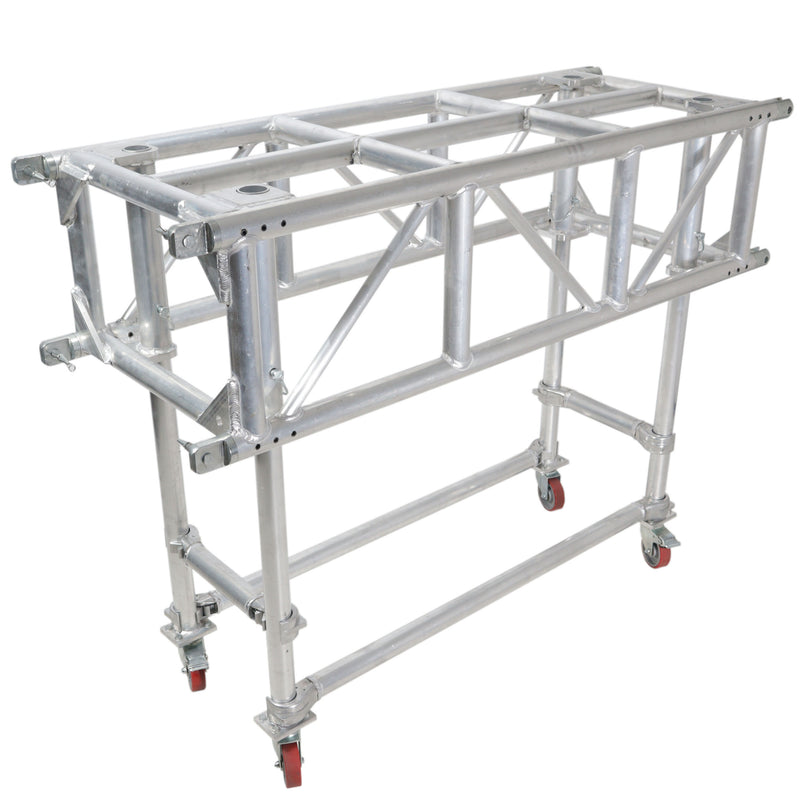 ProX XT-PreRig5ft Pre-Rig Rectangular Truss Segment with Removable Rolling Base System - 5 ft