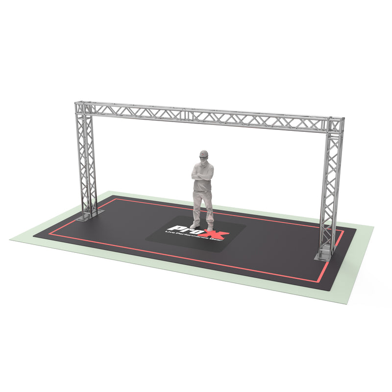 Système de fermes de poteau de but ProX KTP-20X09 - 19,75 pi L x 9,20 pi H - SÉRIE K pour travaux légers