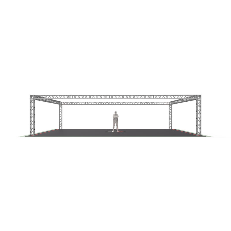 ProX XTP-40209 F34 Trade Show Display Booth Truss System – 40 x 20 x 9 Ft.