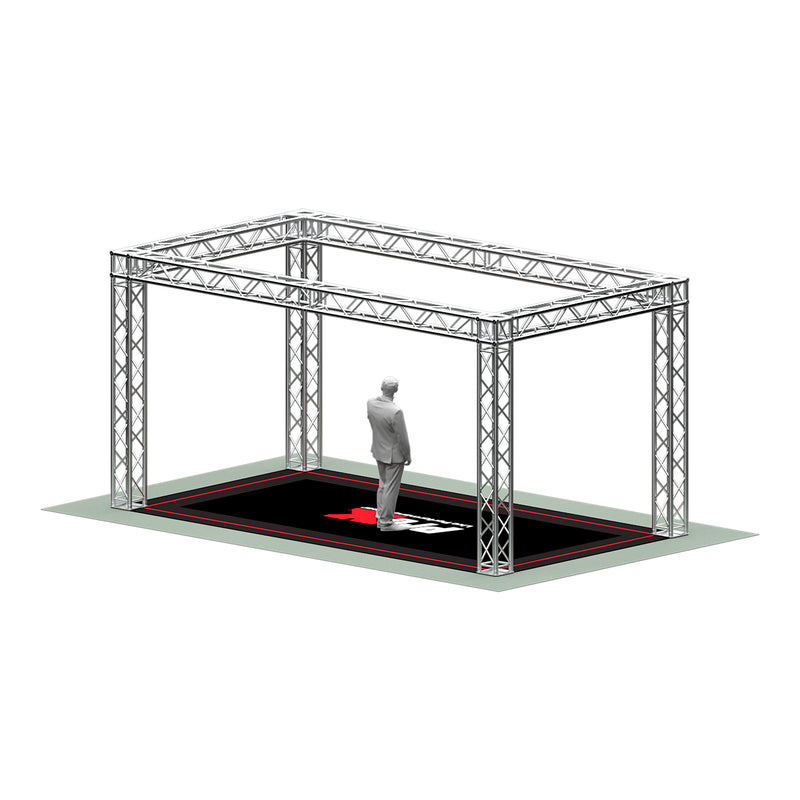 ProX XTP-E1020-1 10' x 20' Exhibition Module Stand Truss Package