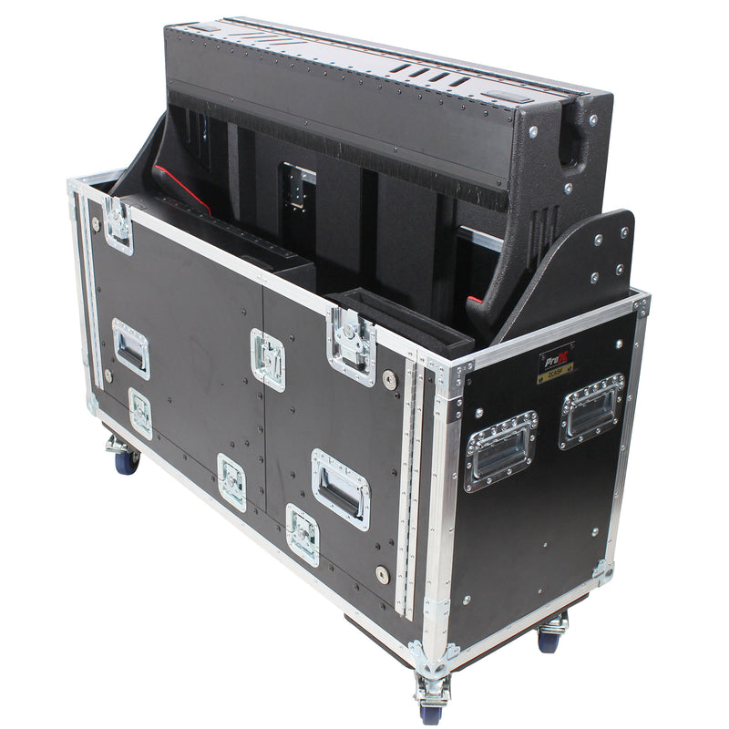 ProX XZF-MID HD 2U LMA MIDAS Heritage D Flip-Ready Hydraulic Console Case