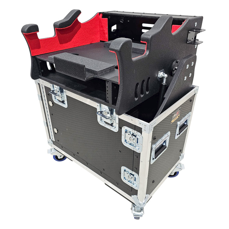 ProX XZF-AH AVANTIS SOLO 2U Allen and Heath AVANTIS SOLO Valise de console hydraulique rabattable