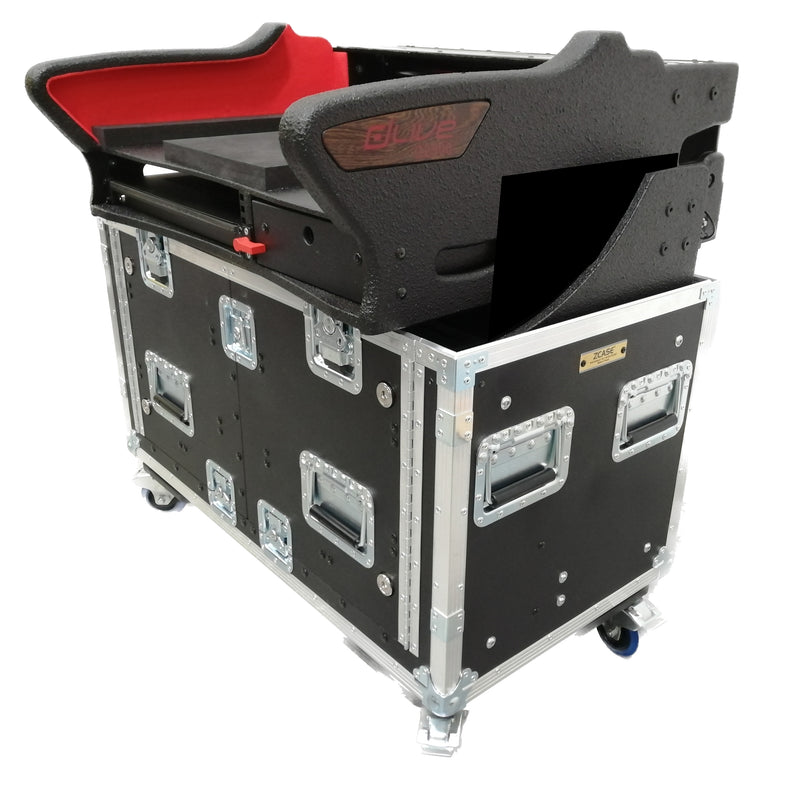 ProX XZF-AH-C2500 D For Allen and Heath DLive C2500 Flip-Ready Hydraulic Console Easy Retracting Lifting Detachable Case