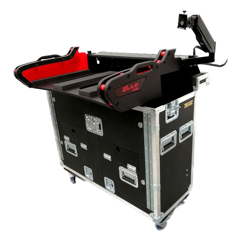 ProX XZF-AH C3500 D Allen and Heath DLive C3500 Flip-Ready Hydraulic Console Case