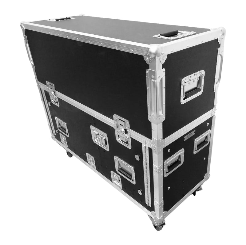 ProX XZF-AH-S5000 D 2U For Allen and Heath DLive S5000 Flip-Ready Hydraulic Console Case