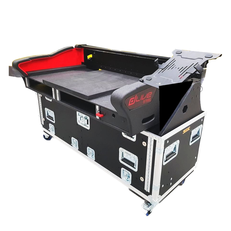 ProX XZF-AH-S7000 DH For Allen and Heath S7000 Flip-Ready Hydraulic Console Easy Retracting Lifting Case