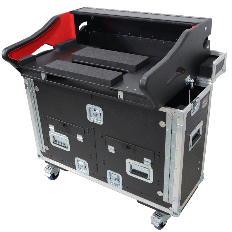 ProX XZF-AH-SQ7 LMA For Allen and Heath SQ7 Flip-Ready Hydraulic Console Easy Retracting Lifting Case