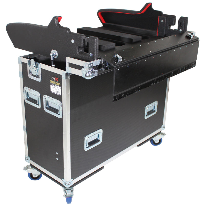 ProX XZF-AH-S5000-LMA For Allen and Heath DLive S5000 Flip-Ready Hydraulic Console Case