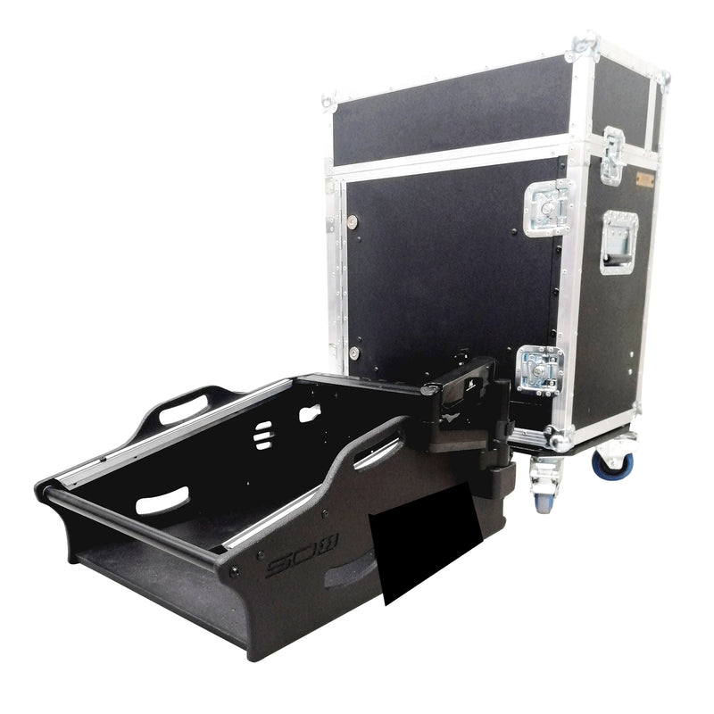 ProX XZF-DIG-SD11 D Detachable Easy Retracting Hydraulic Lift Case With for Digico SD11 Digital Mixing Console