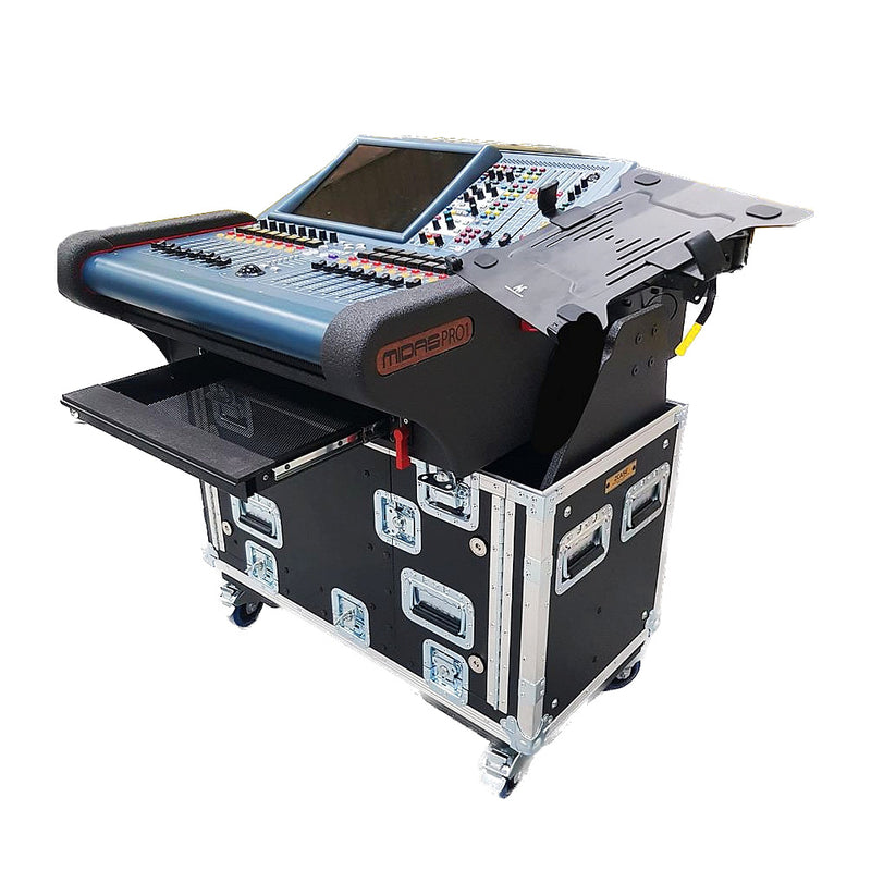 ProX XZF-MID PRO1  MIDAS PRO1 Flip-Ready Hydraulic Console Case