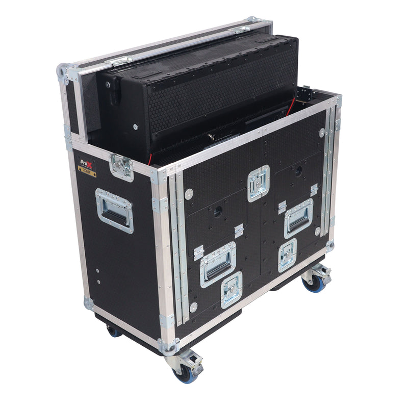 ProX XZF-PRE-SL32SX Flip-Ready Easy Retracting Hydraulic Lift Case for PreSonus StudioLive 32SX Mixing Console