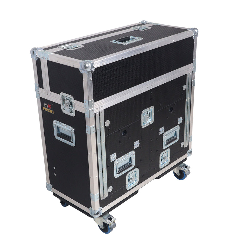 ProX XZF-PRE-SL32SX Flip-Ready Easy Retracting Hydraulic Lift Case for PreSonus StudioLive 32SX Mixing Console