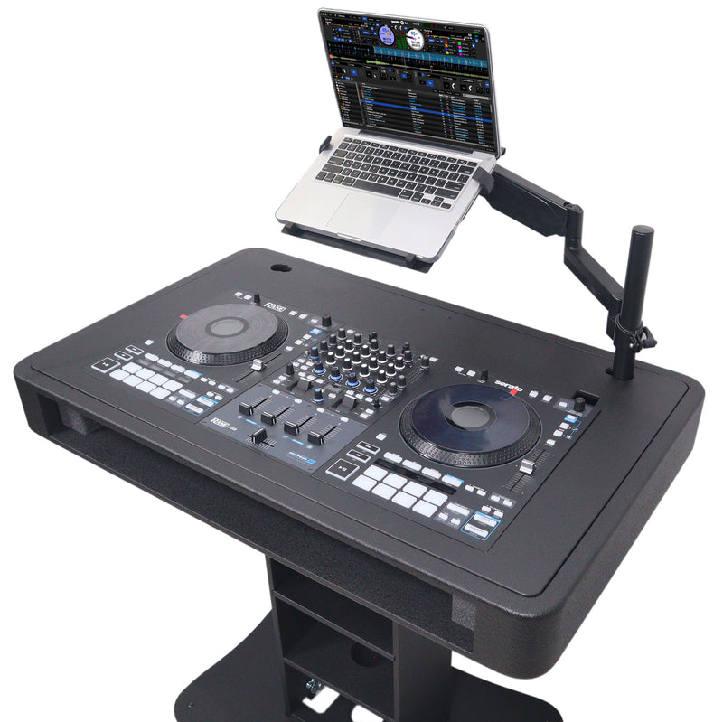 ProX XZF-DJ RANEFOUR BL PLAQUE de remplacement pour Pioneer Opus Quad Top Face Plate pour Control Tower DJ Podium (Noir)