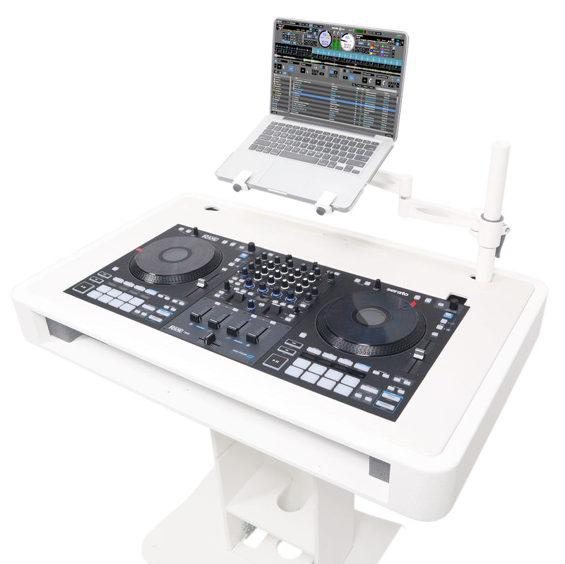 ProX XZF-DJ RANEFOUR W PLATE Replacement for RANE Four Top Face Plate for Control Tower DJ Podium (White)