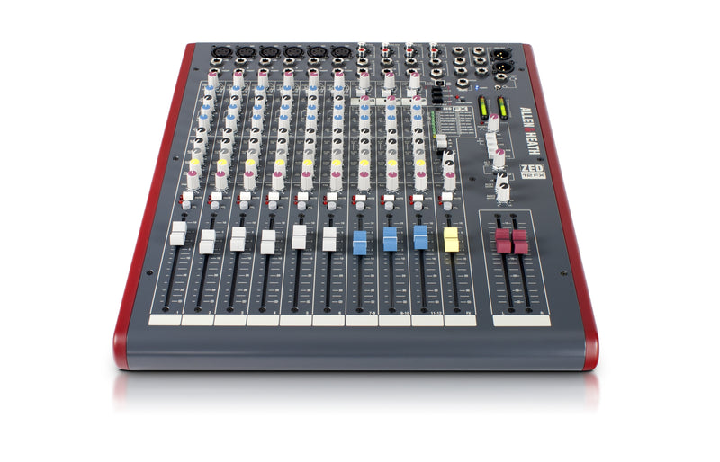 Allen & Heath ZED-12FX Multipurpose Mixer With FX For Live Sound And Recording