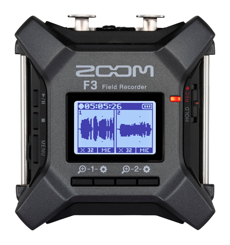 Zoom F3 Multitrack Compact Field Recorder + FREE Zoom BTA-1 Bluetooth Adaptor (BUNDLE)