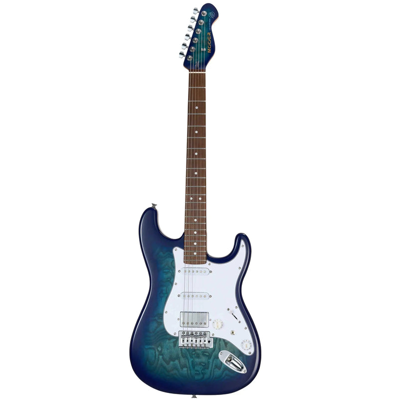 Mooer MSC20-PRO-OB Electric Guitar (Ocean Blue)