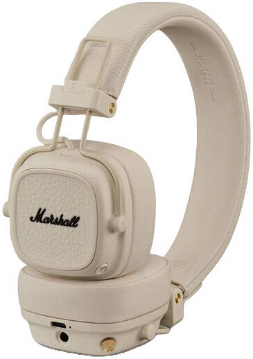 Marshall Major V Wireless On Ear Headphones (Cream)