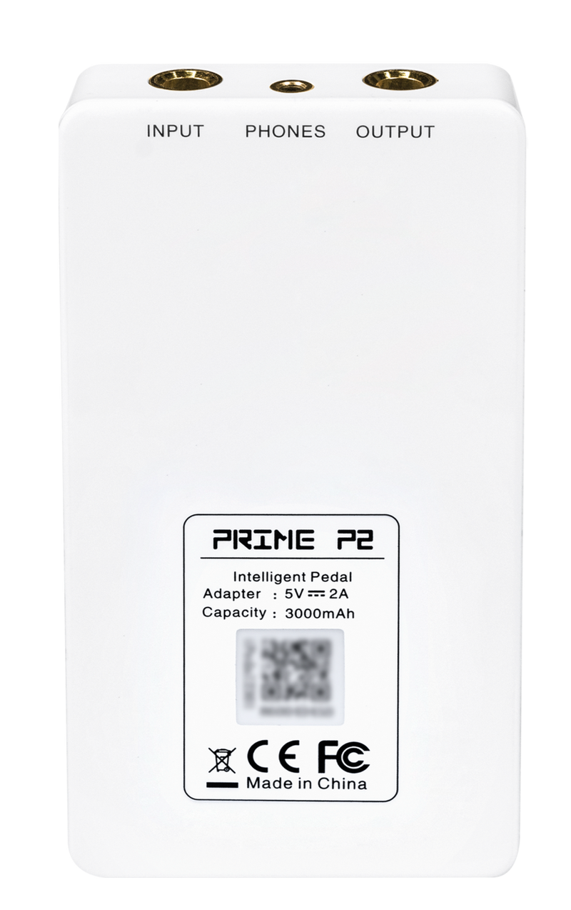 Mooer PRIEM P2 Intelligent Pedal (White)