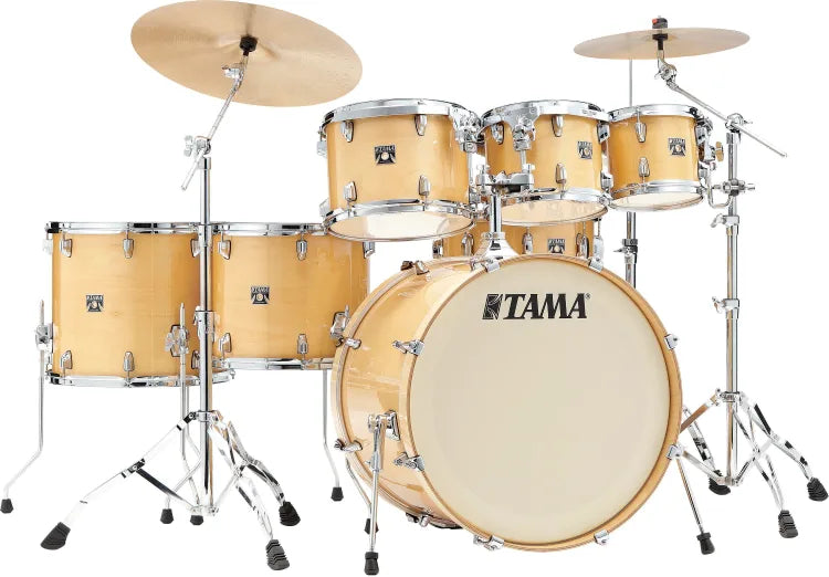 Tama CL72SGNL Classic 7-piece Shell Pack with Snare Drum (Gloss Natural Blonde)