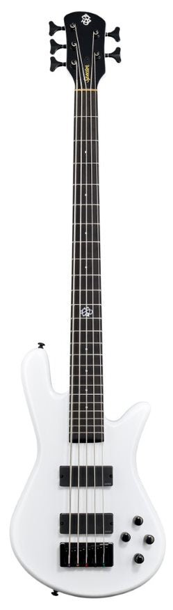 Spector NS ETHOS 5 HP Series Guitare électrique basse 5 cordes (blanc brillant brillant)