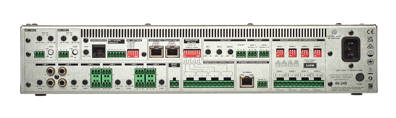 Cloud Electronics 46-240 4 Zone Integrated Mixer Amplificateur