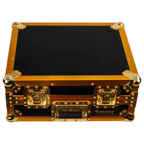 Odyssey FZ1200GOLD Limited Edition Turntable Flight Case (Gold)