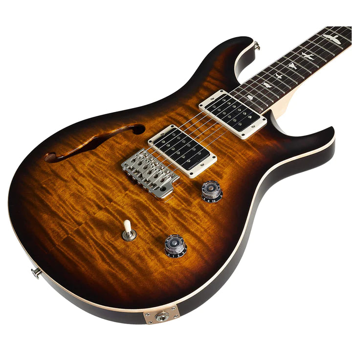 Guitare électrique semi-creuse PRS CE 24 (ambre noir)