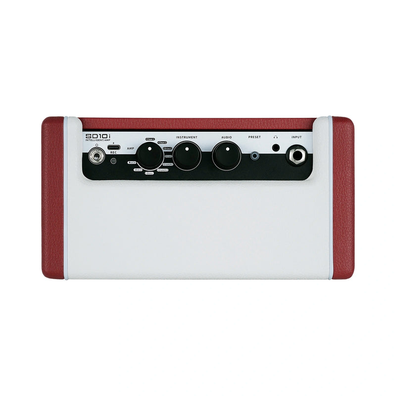 Mooer SD10I-RED Guitar Amplifier Combo with Smart Effects App (Red) - 10W