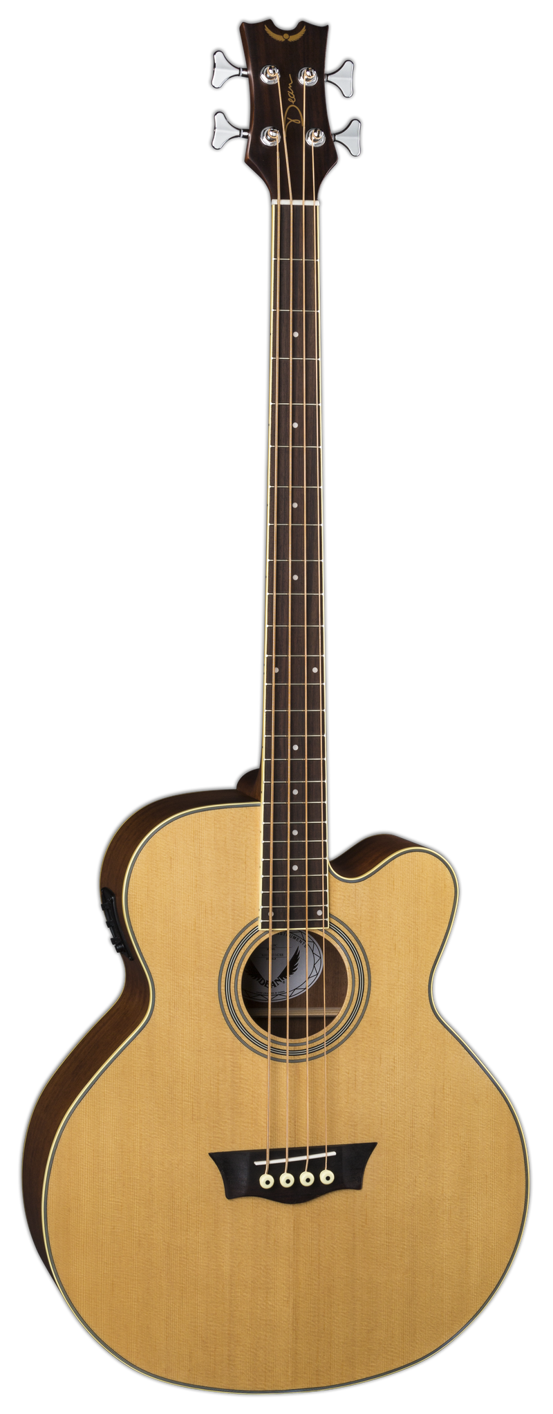 Dean EABC Acoustic Electric Bass Guitar (Natural)