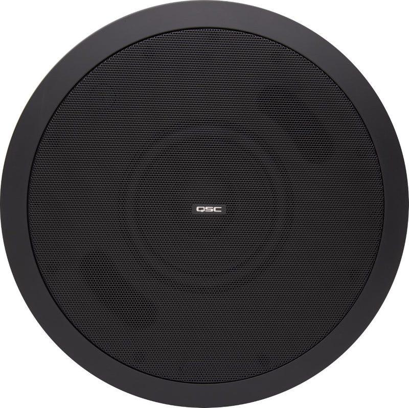 Q-SYS AD-C.SUB-BK Single Ceiling Subwoofer (Black) - 6.5"