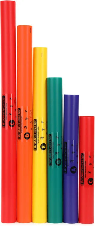 Boomwhackers BWPG C Major Pentatonic Set - 6 Pieces