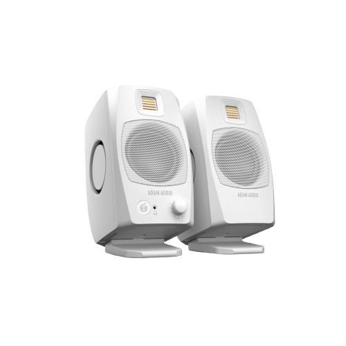 ADAM Audio D3V Active Desktop Monitors (Pairs, White) - 3.5"