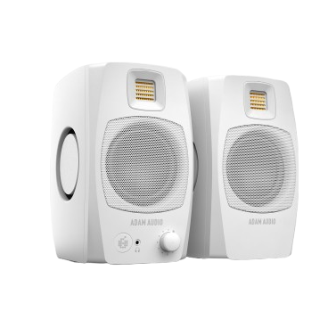 ADAM Audio D3V Active Desktop Monitors (Pairs, White) - 3.5"