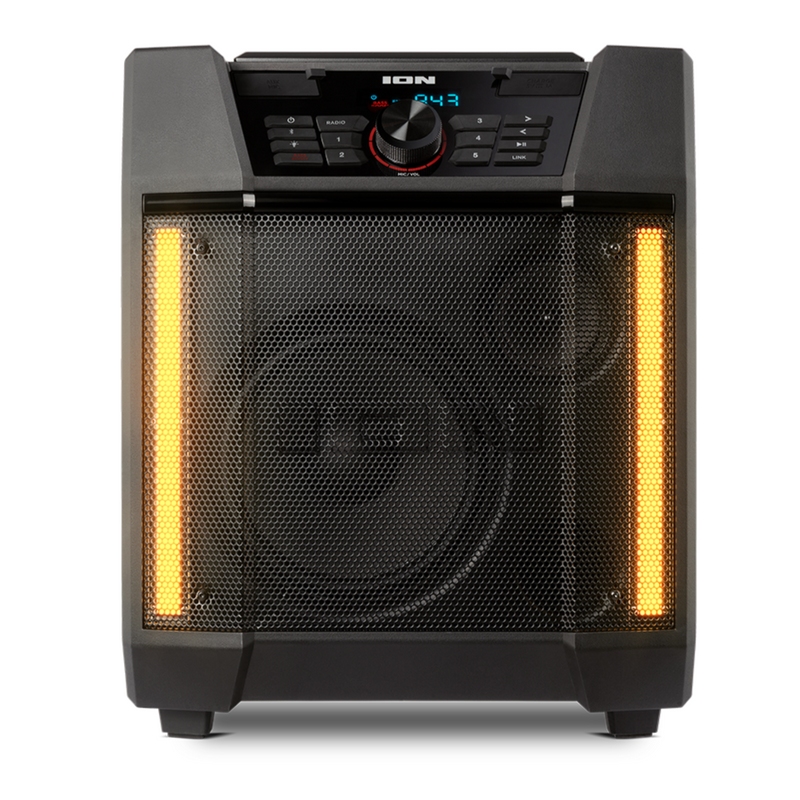 ION ADVENTURER High-Powered Weather-Resistant Speaker with Light Bars