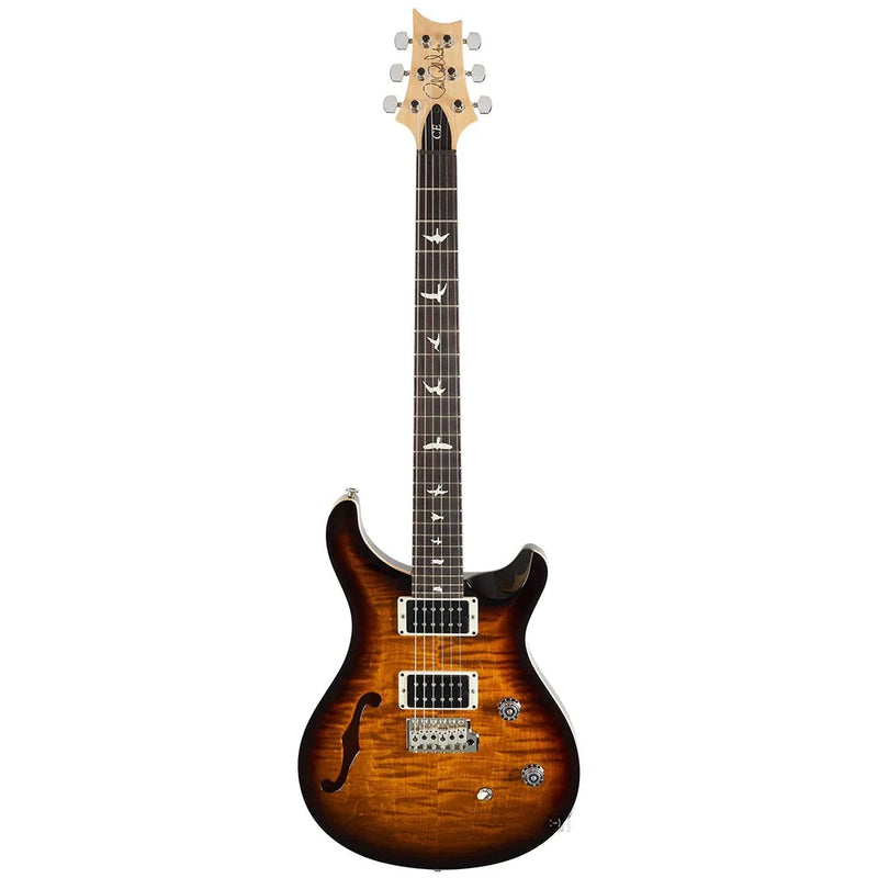 Guitare électrique semi-creuse PRS CE 24 (ambre noir)