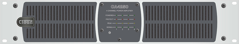 Cloud Electronics CA4250 4 Channel Amplifier - 250W