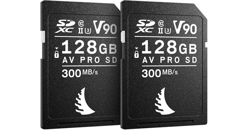 Angelbird MPCAAVP128SDV90MK2 128GB AV Pro MK2 UHS-II SDXC Match Pack for Canon Cameras