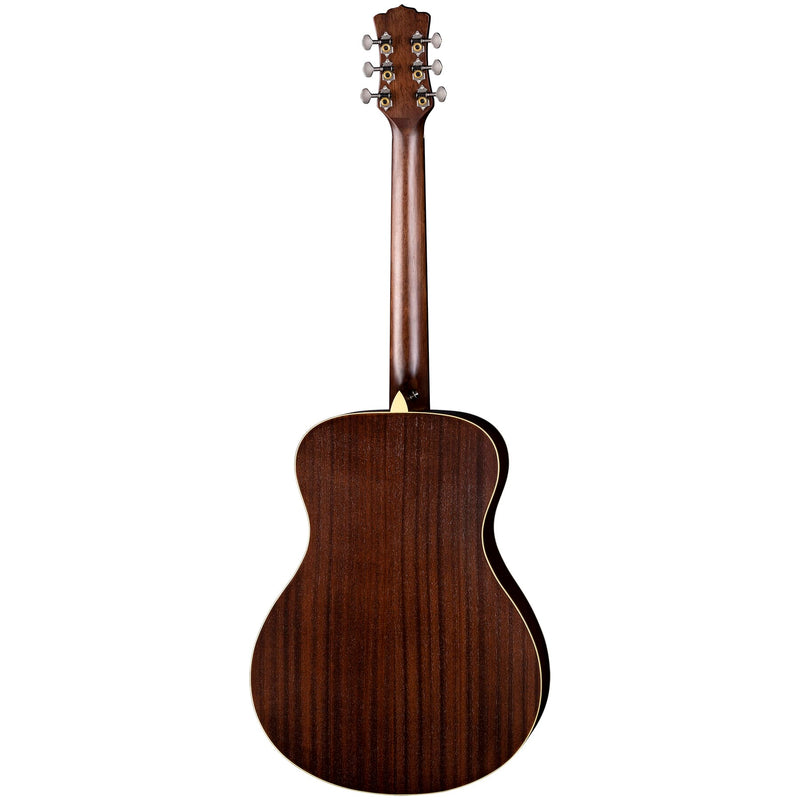 Luna ART VINTAGE FOLK Left-Handed Acoustic Guitar (Distressed Vintage Brownburst)