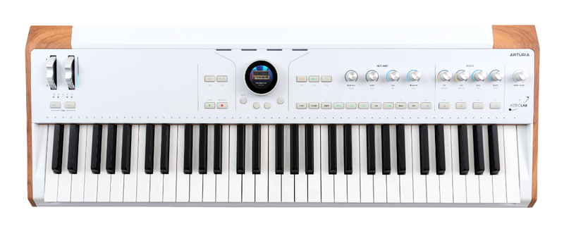 Arturia ASTROLAB61WH Semi-Weighted Stage Keyboard With Aftertouch (White) - 61 Keys