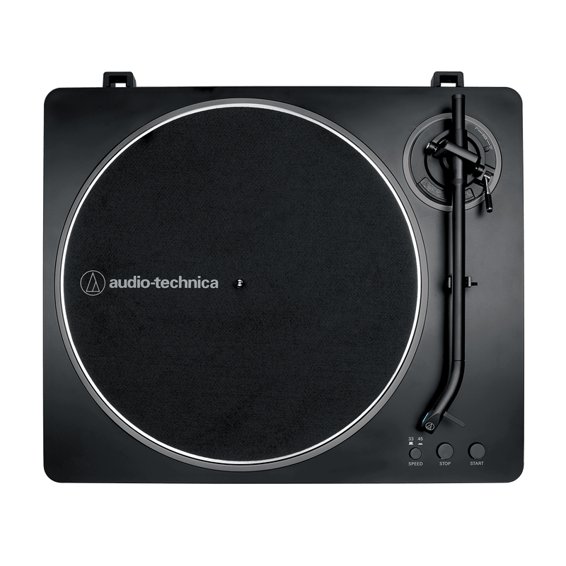 Audio-Technica AT-LP70x entièrement automatique à entraînement automatique (noir / gris)