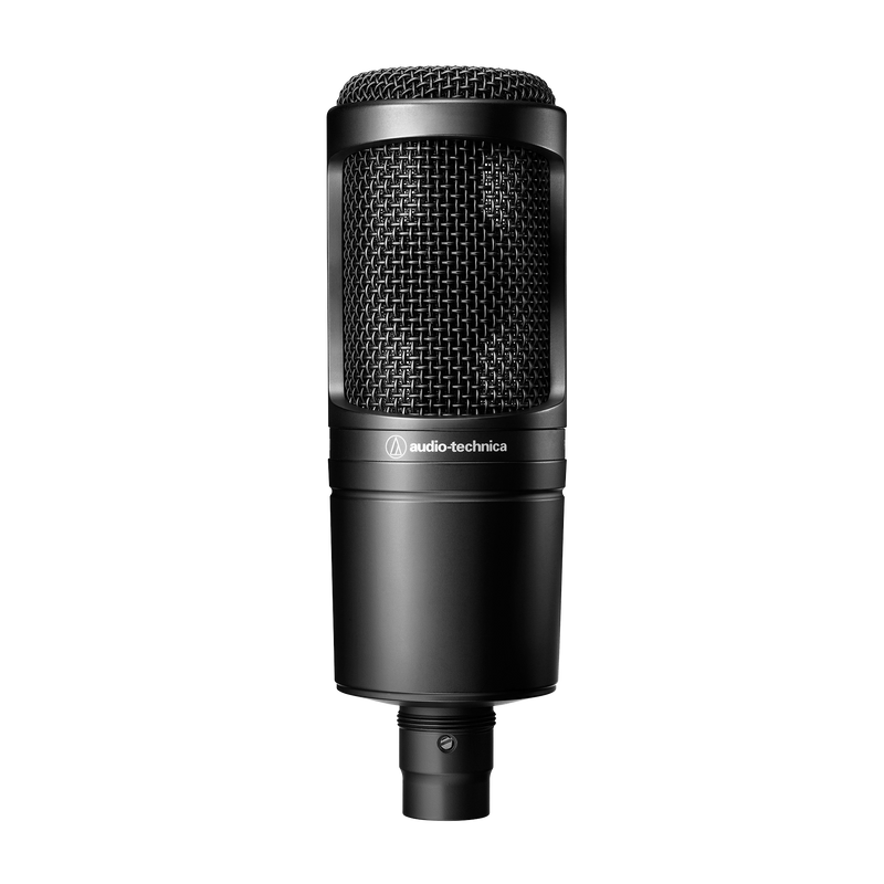 Audio-Technica AT2020 Microphone du studio de condenseur cardioïde (utilisé)