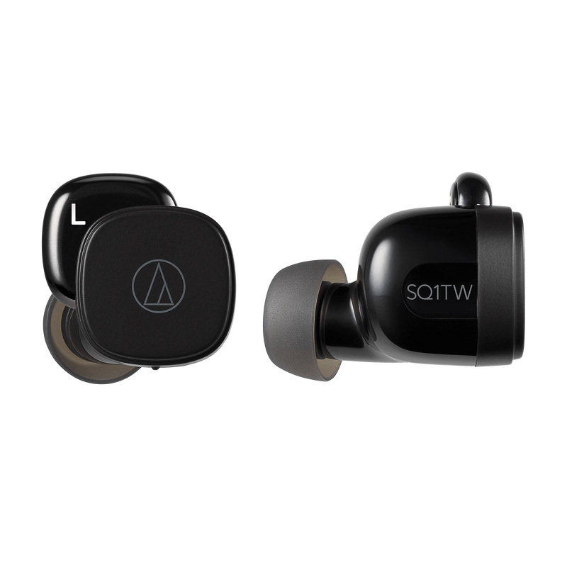 Audio-Technica ATH-SQ1TWBK Wireless In-Ear Headphones (Black)