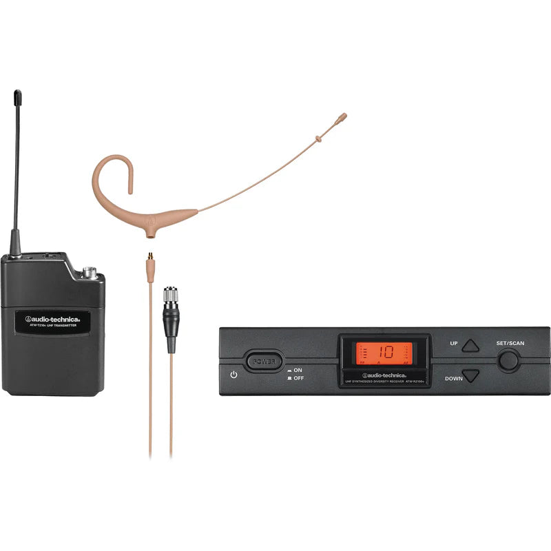 Audio-Technica ATW-2192xcith Earset Wireless Microphone System (Beige)