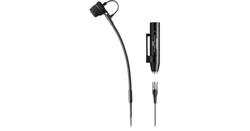 Audio-Technica ATM355VF Compact Clip-on Condenser Instrument Microphone