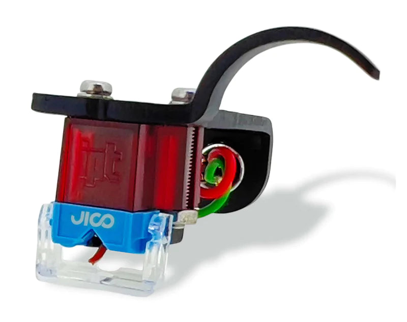 Jico J-AAC0632 Omnia Impact SD Cartridge Mounted on Black Head Shell