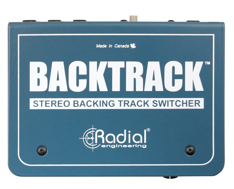 Radial Engineering BACKTRACK Stereo Backing Track Switcher