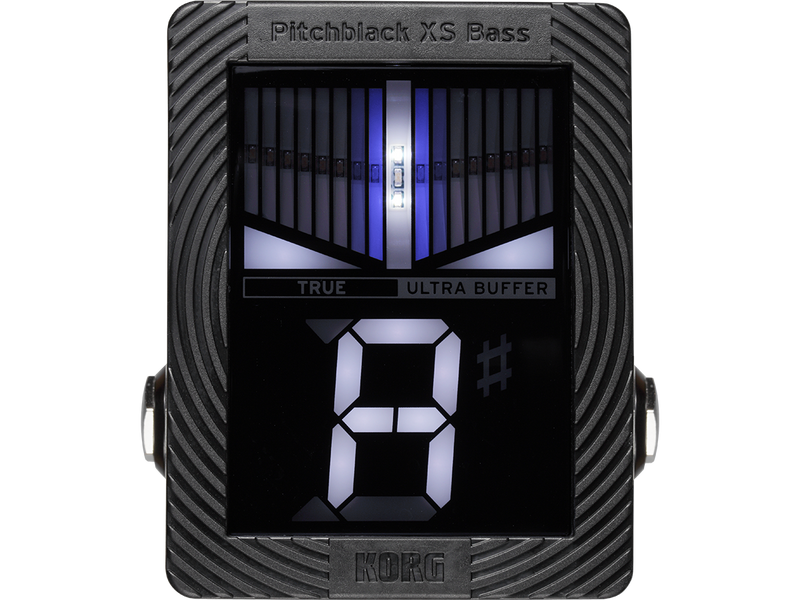 Korg PITCHBLACK XS Chromatic Bass Tuner Pedal