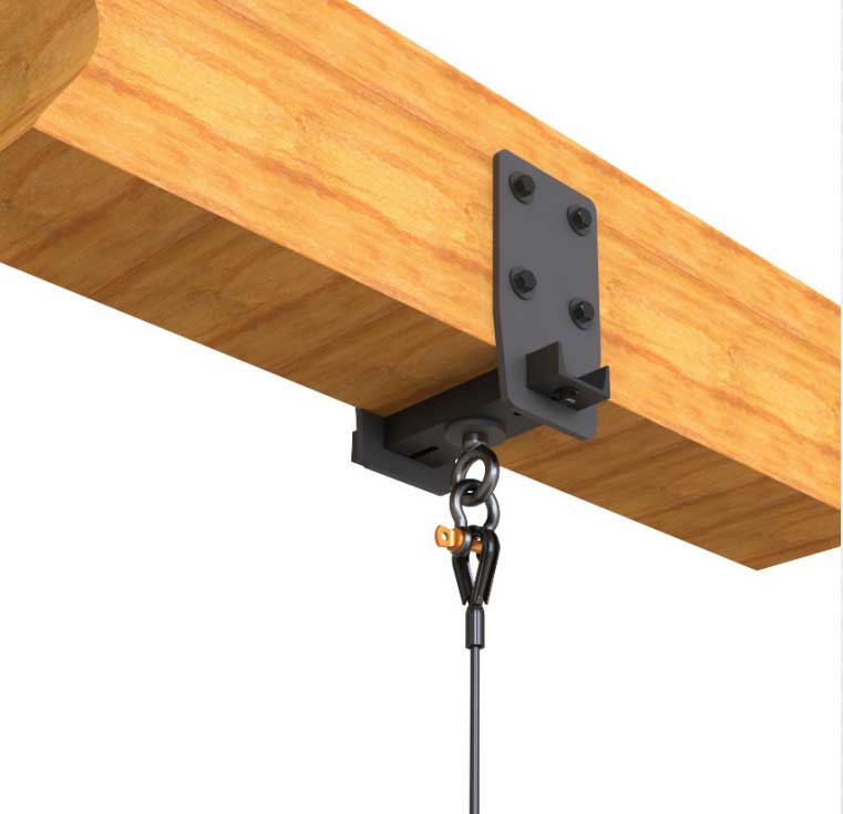 Adaptive Technologies Group BC-W3-8-9 Wood Beam Clamp